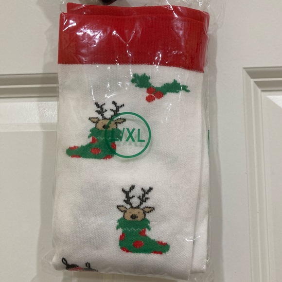 Funky knee-high Christmas socks L / XL - Picture 2 of 3